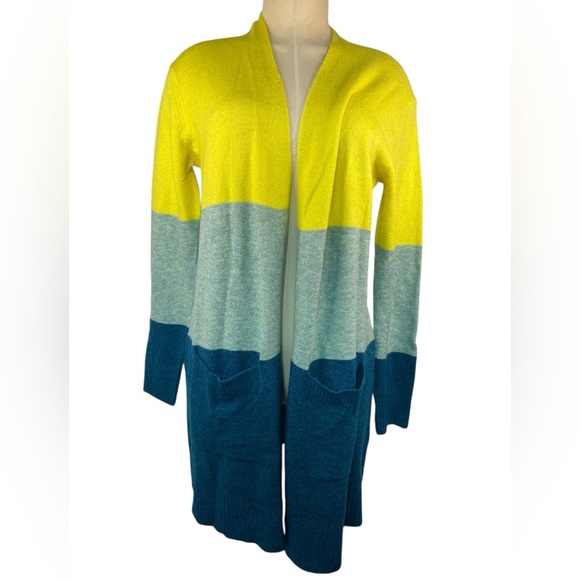 a new day Sweaters - a new day (NWT) Vibrant Colorblock Cardigan Sweater Women’s Small